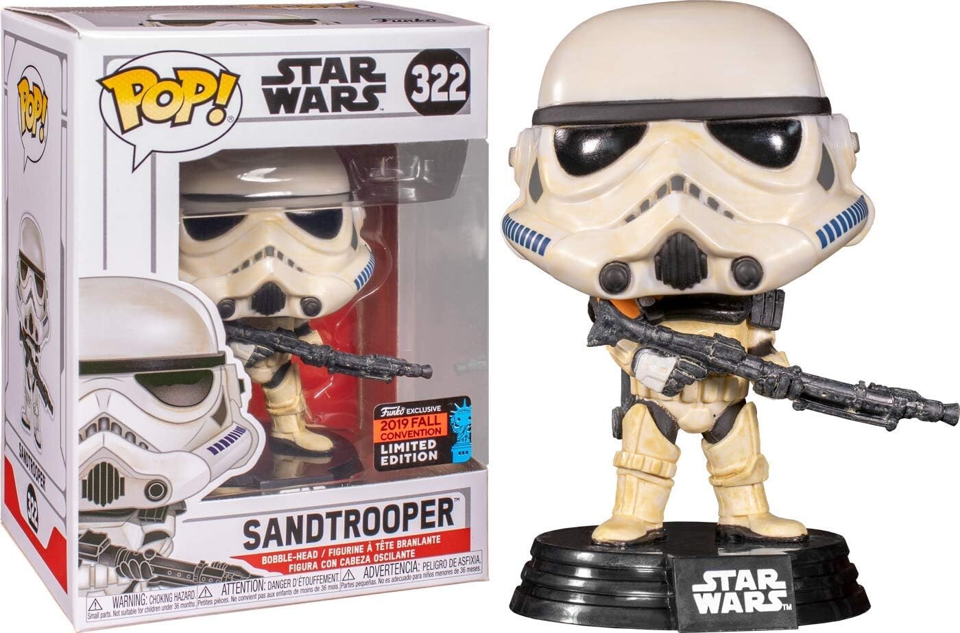 

Фигурка Funko POP! Star Wars - Sandtrooper, Fall Convention Exclusive