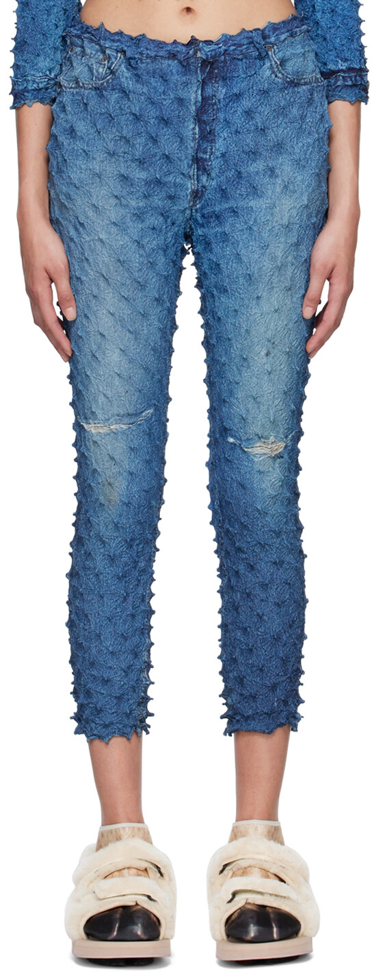 

Indigo Shibori Trousers Doublet