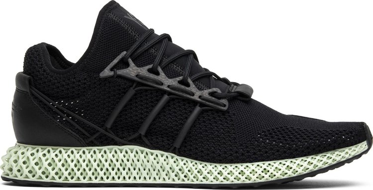 Кроссовки Adidas Y-3 Runner 4D II 'Core Black', черный - фото