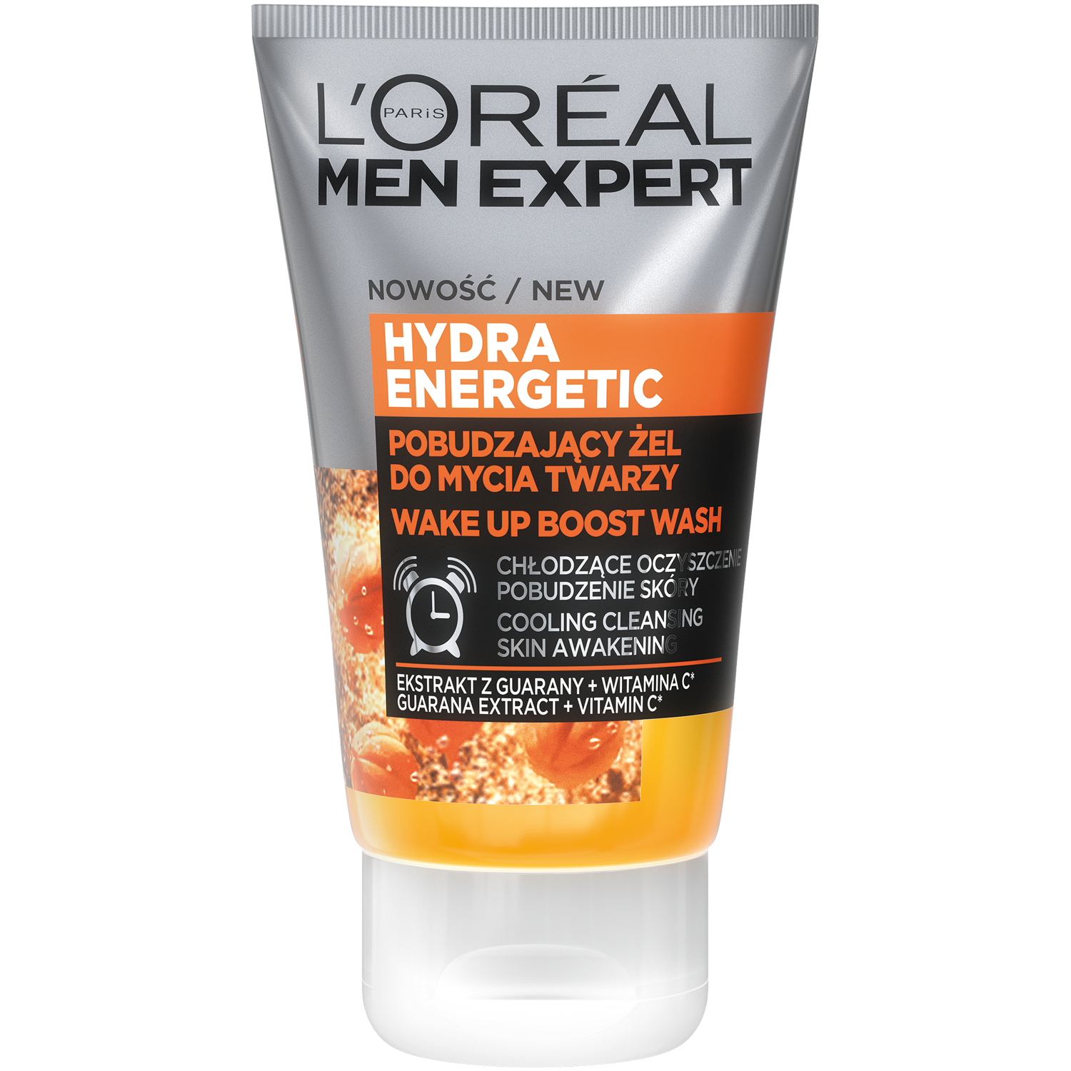 L'Oréal Paris Men Expert Hydra Energetic стимулирующий гель для умывания лица для мужчин, 100 мл - фото