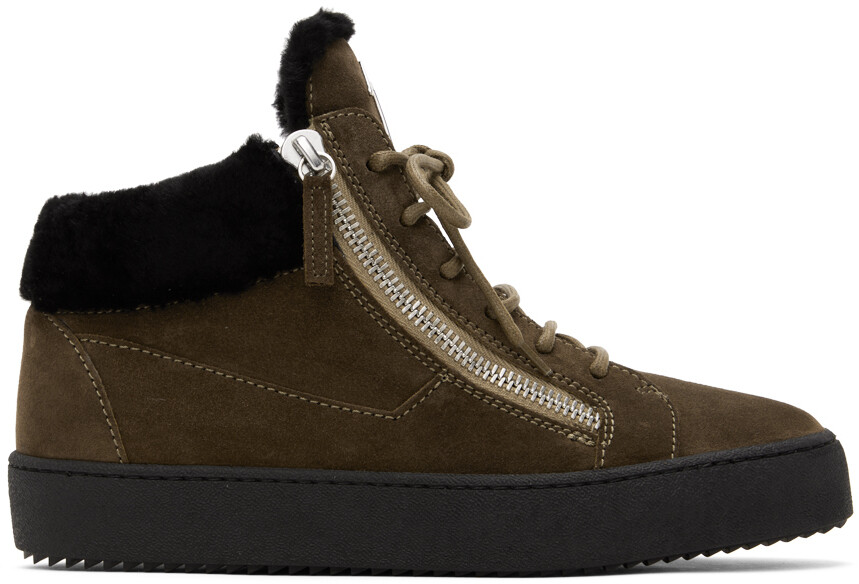 

Кроссовки цвета хаки Arena May London Giuseppe Zanotti