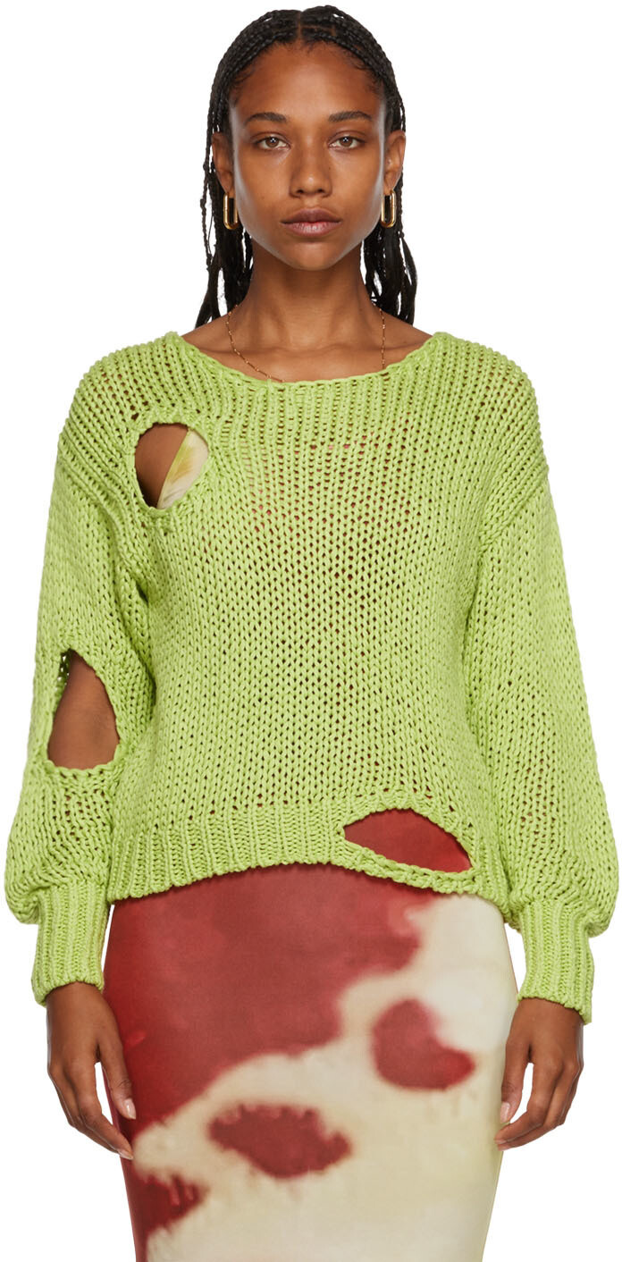 

Зеленый свитер Ренцо Paloma Wool