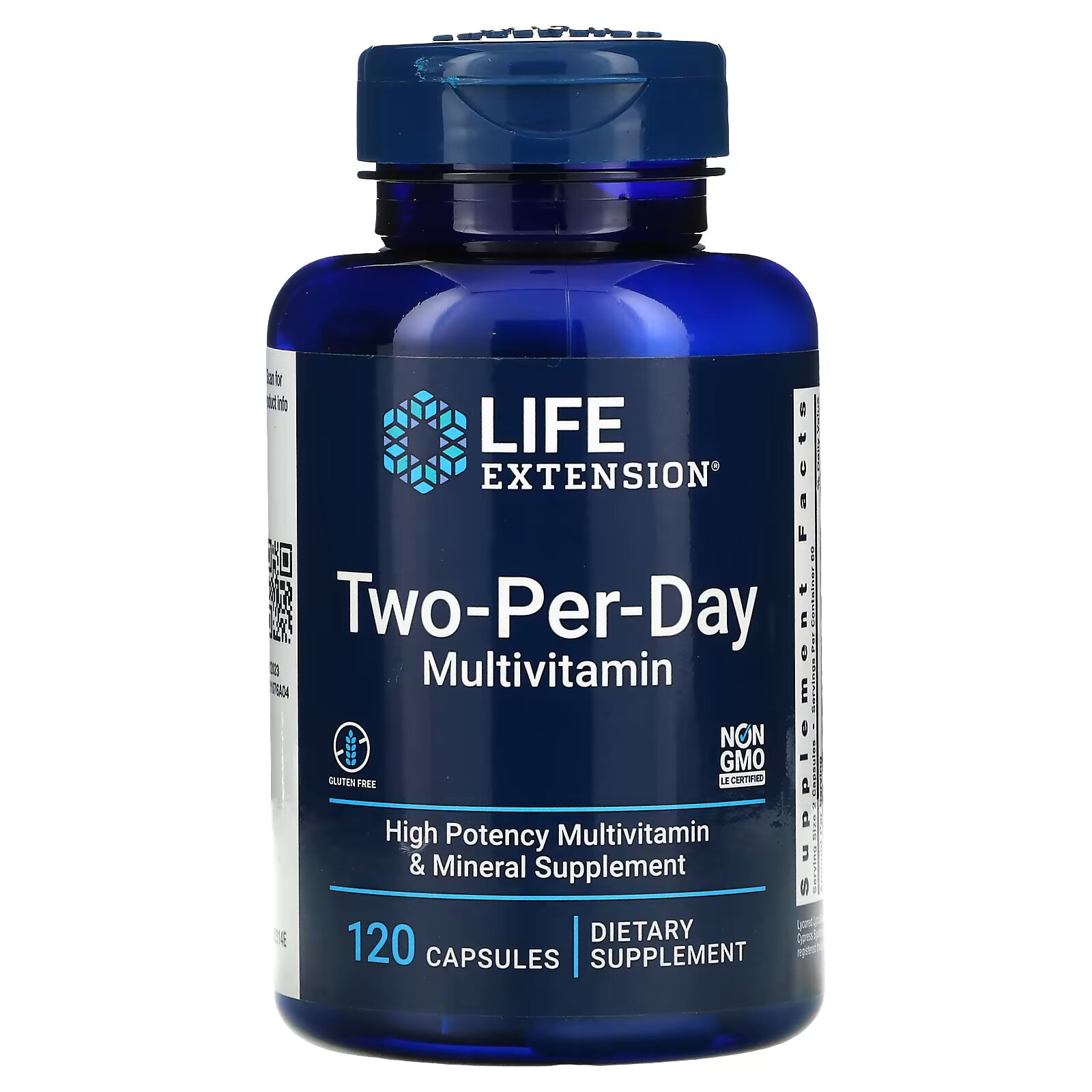 Life Extension, мультивитамины для приема два раза в день, 120 капсул life extension мультивитамины для приема два раза в день 120 капсул