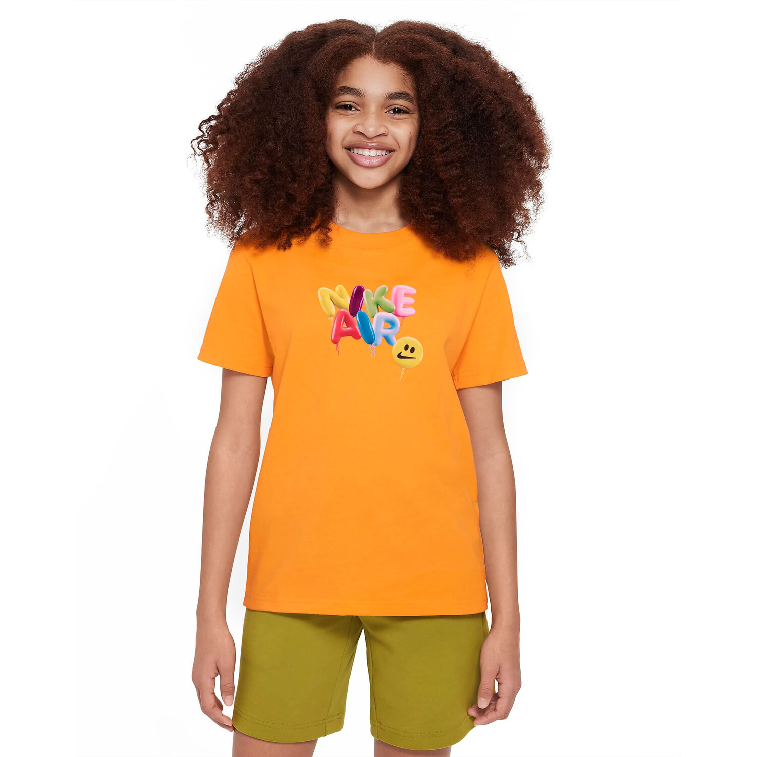 

Футболка Nike Sportswear Big Kids', светло-оранжевый