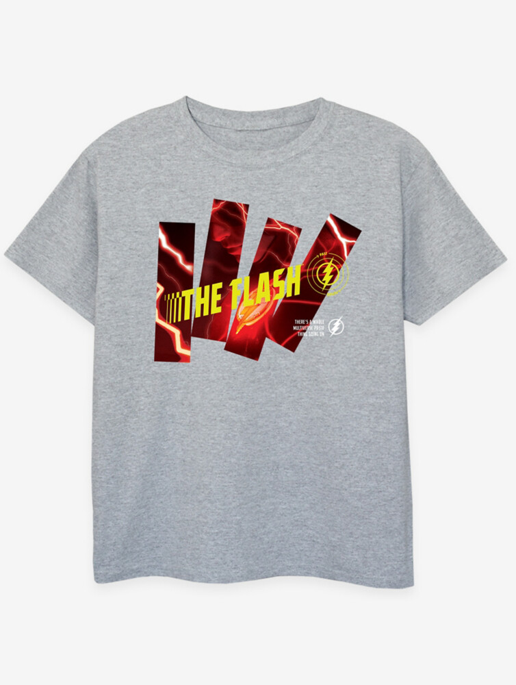 

NW2 The Flash Pillars Kids Heather Grey Футболка с принтом George., серый