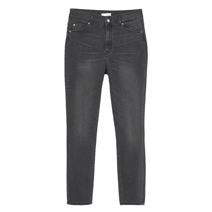 Джинсы H&M Skinny High +, серый джинсы h