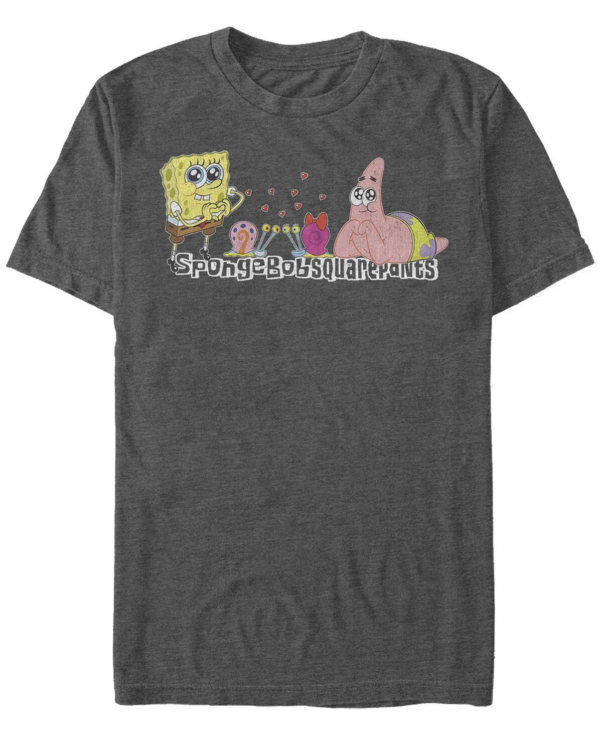 

Мужская футболка sponge friends с круглым вырезом и короткими рукавами Fifth Sun, мульти