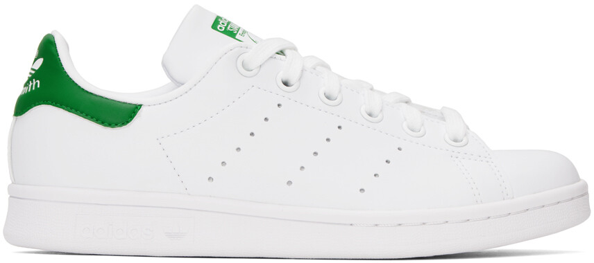 

Бело-зеленые кроссовки Stan Smith adidas Originals