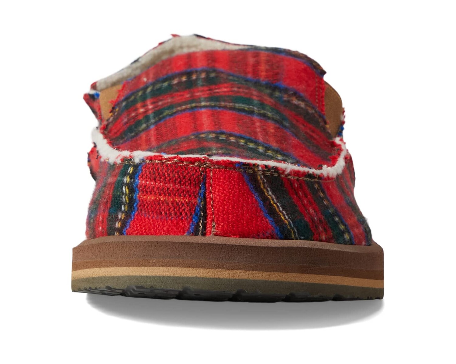 

Слипперы Vagabond Soft Top Plaid Chill Sanuk, красный