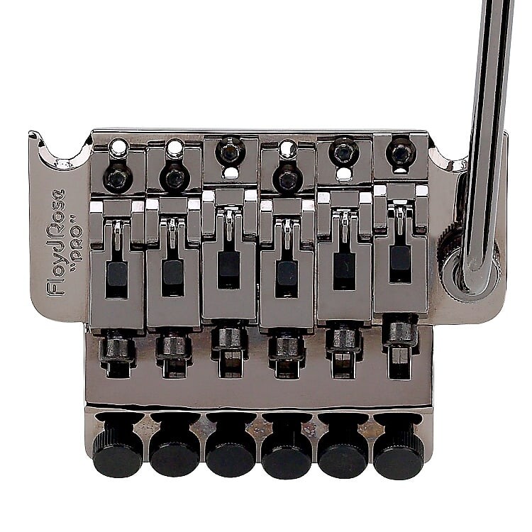 Система тремоло Pro серии 1000 — черный никель Floyd Rose 1000 Series ...