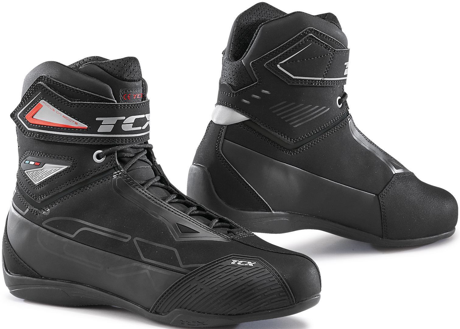 Обувь водонепроницаемая TCX Rush 2 мотоциклетная, черный