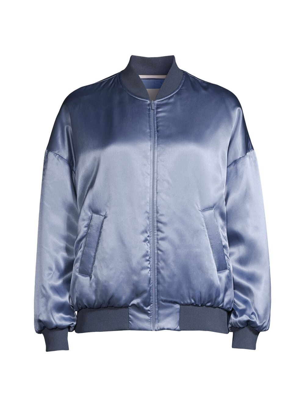 

Атласный бомбер Sierra Max Mara Leisure, синий