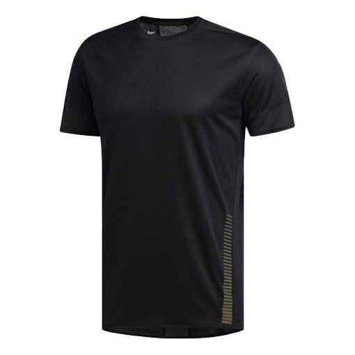 

Футболка Adidas Round-neck Casual Short-sleeve Tee Men Black, Черный