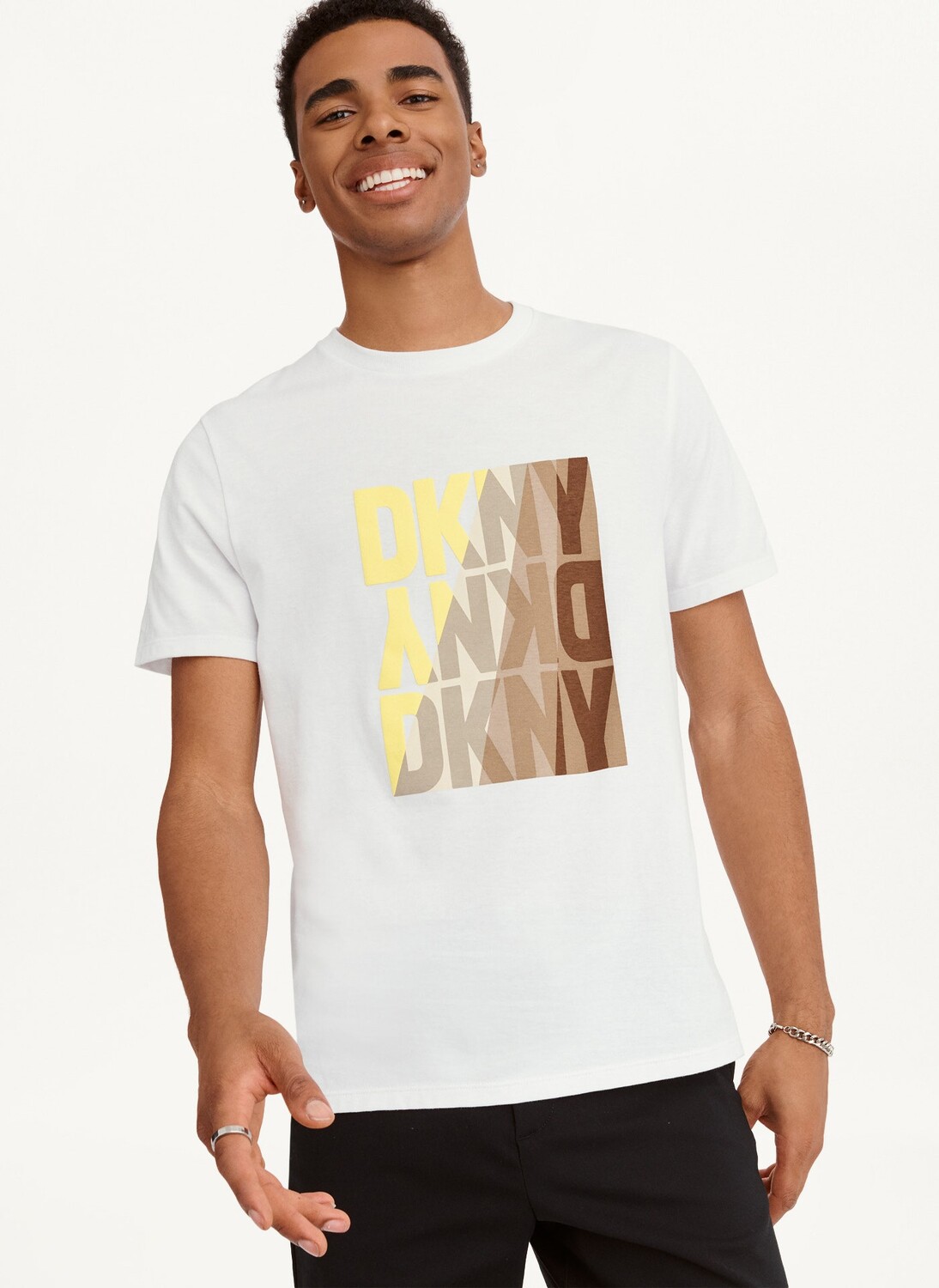 

Футболка с логотипом DKNY Spotlight DKNY