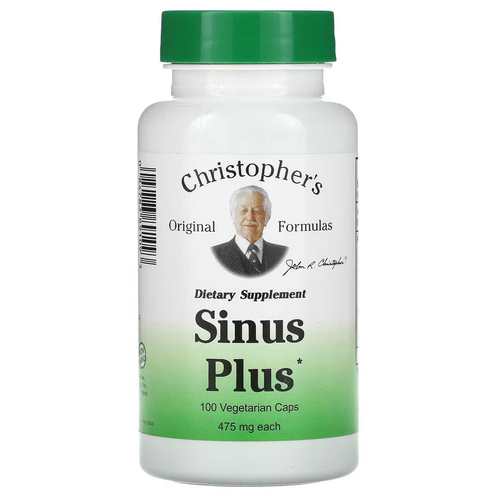 Пищевая Добавка Christopher's Original Formulas Sinus Plus, 100 капсул