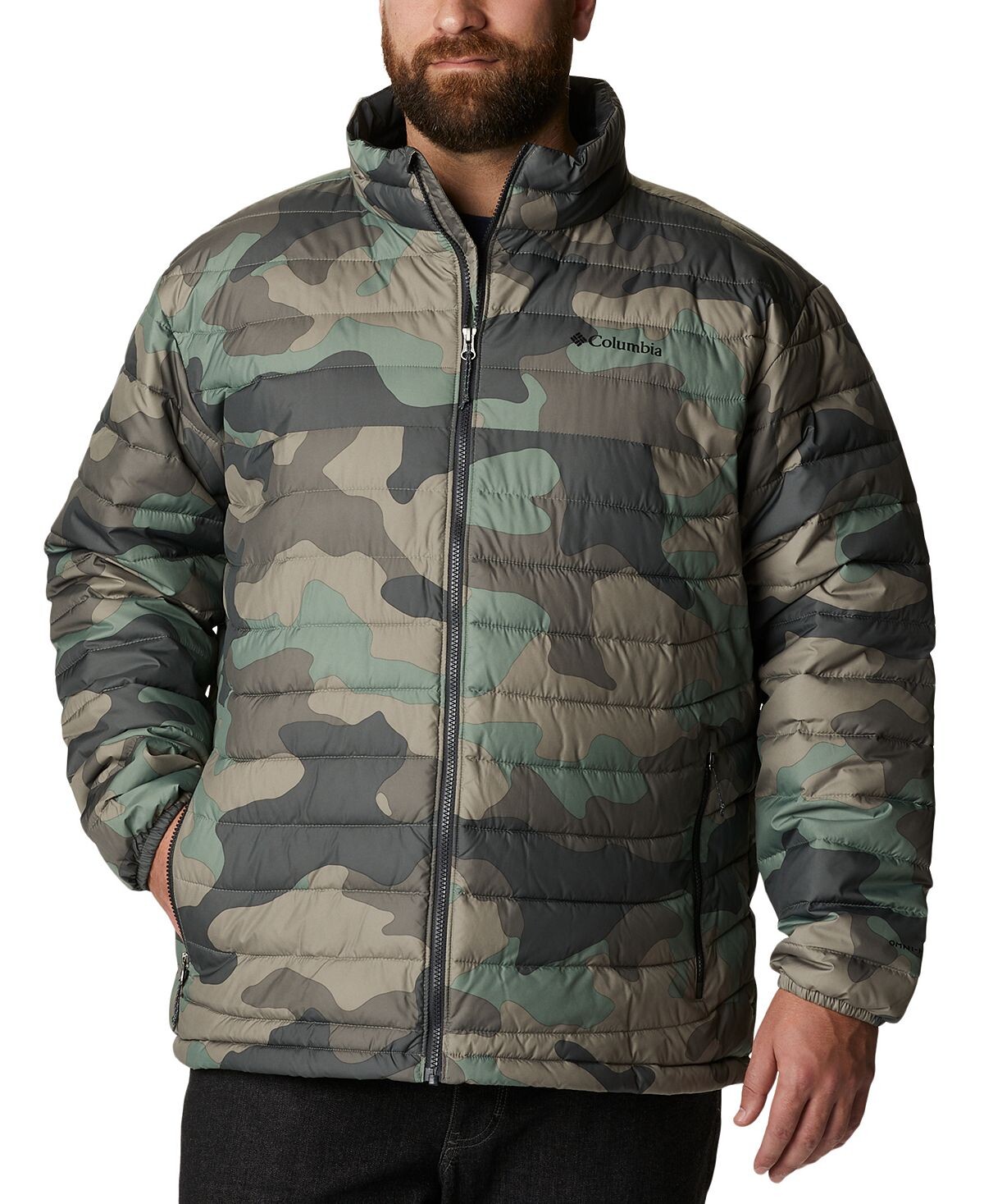 

Мужская куртка big & tall powder lite Columbia, мульти