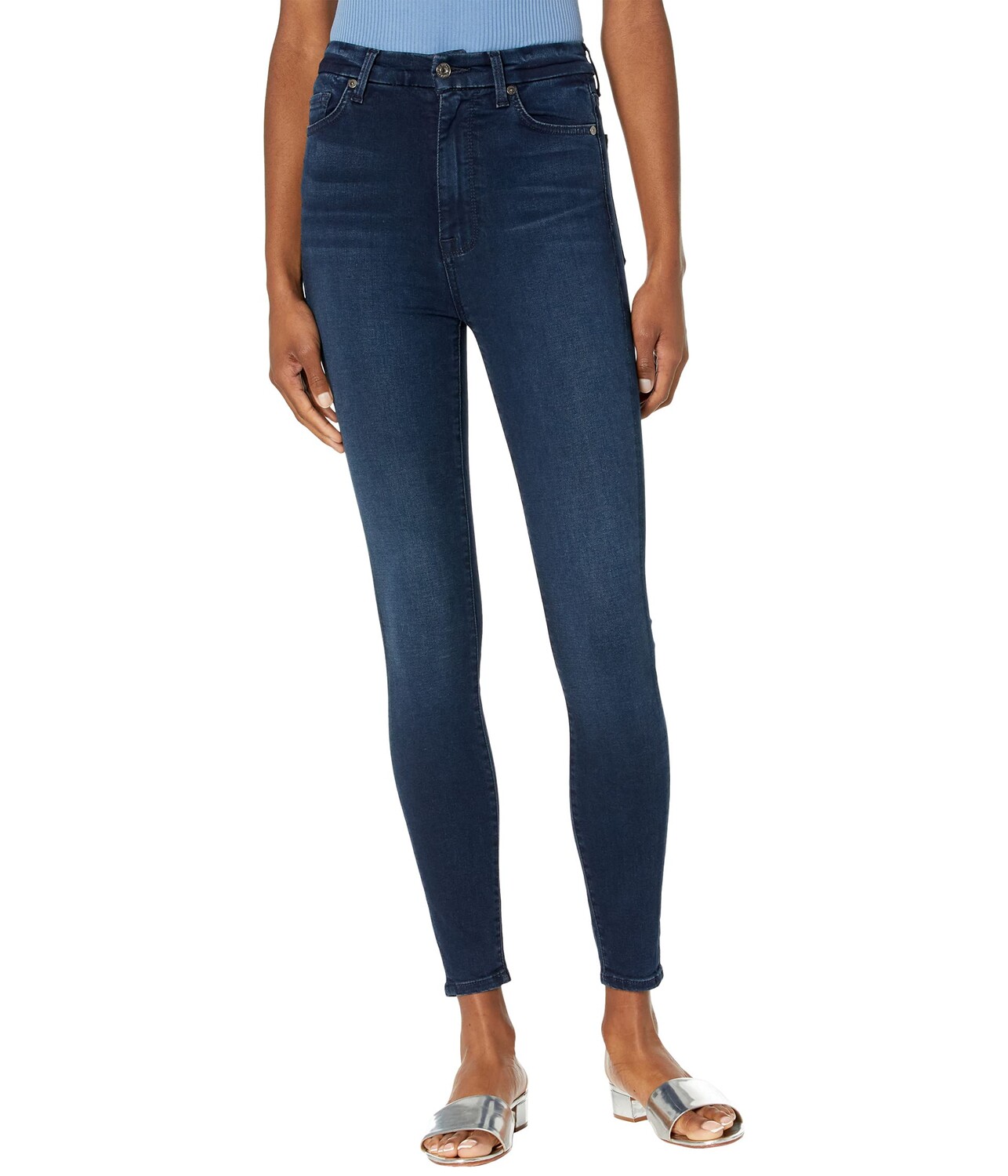 

Джинсы 7 For All Mankind, Aubrey in Twill Blue