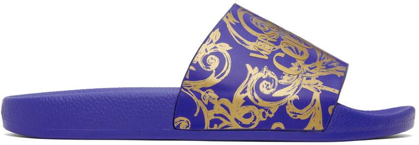 

голубые горки-гирлянды Versace Jeans Couture