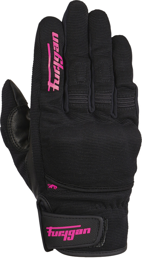 Перчатки женские Furygan Jet D3O мотоциклетные, черный/розовый