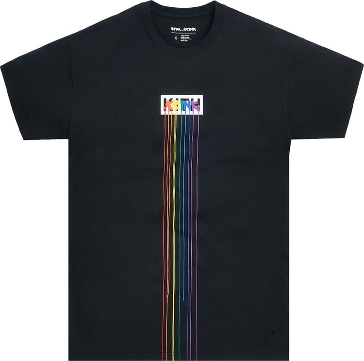 Футболка Kith x Krink Tee 'Black', черный - фото