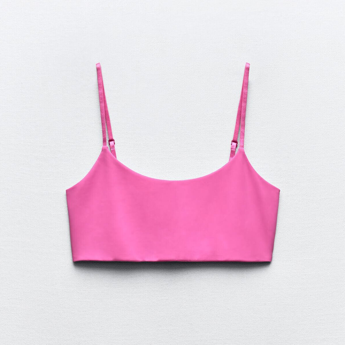 

Кроп топ Zara Polyamide, розовый