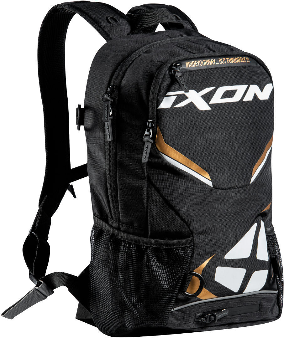 Рюкзак Ixon R-Tension 23, черно-бело-золотойй