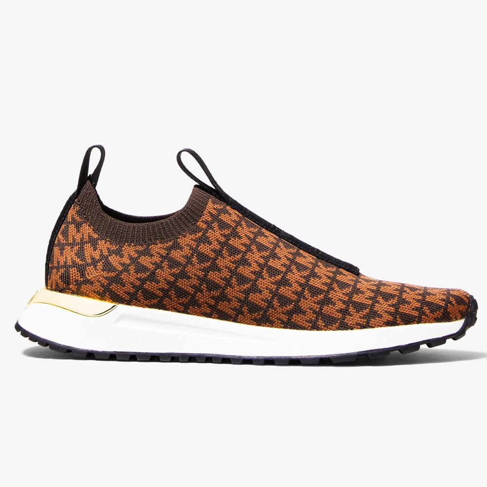 

Кроссовки Michael Michael Kors Bodie Logo Jacquard, коричневый