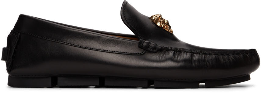 

Черные лоферы La Medusa Versace