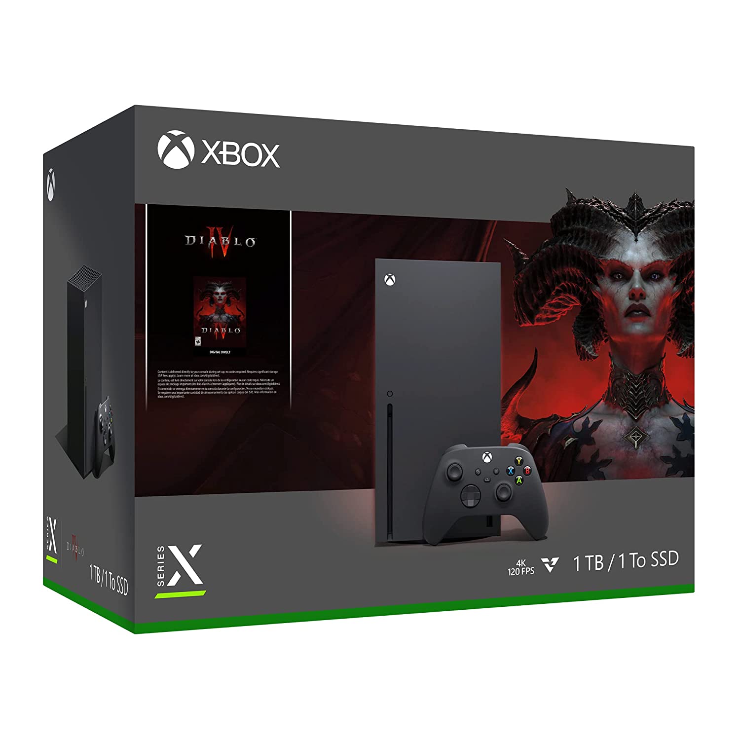 цена Игровая консоль Microsoft Xbox Series X Diablo IV Bundle