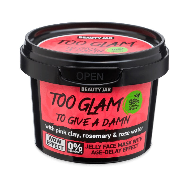 BEAUTY JAR Подтягивающая маска для лица Too Glam To Give A Damn 120г