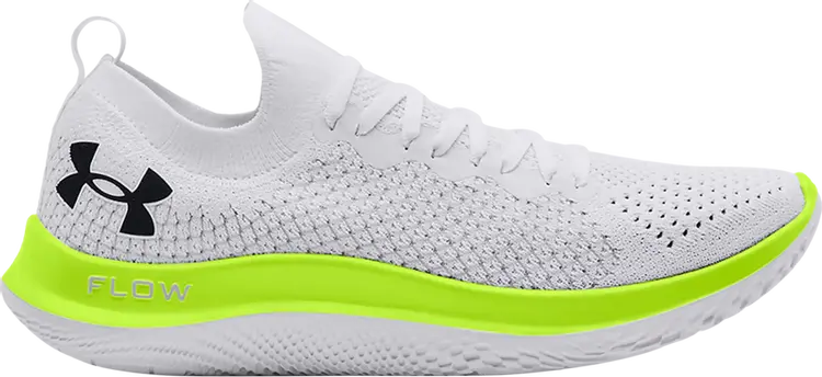 

Кроссовки Under Armour Flow Velociti SE White High-Vis Yellow, белый