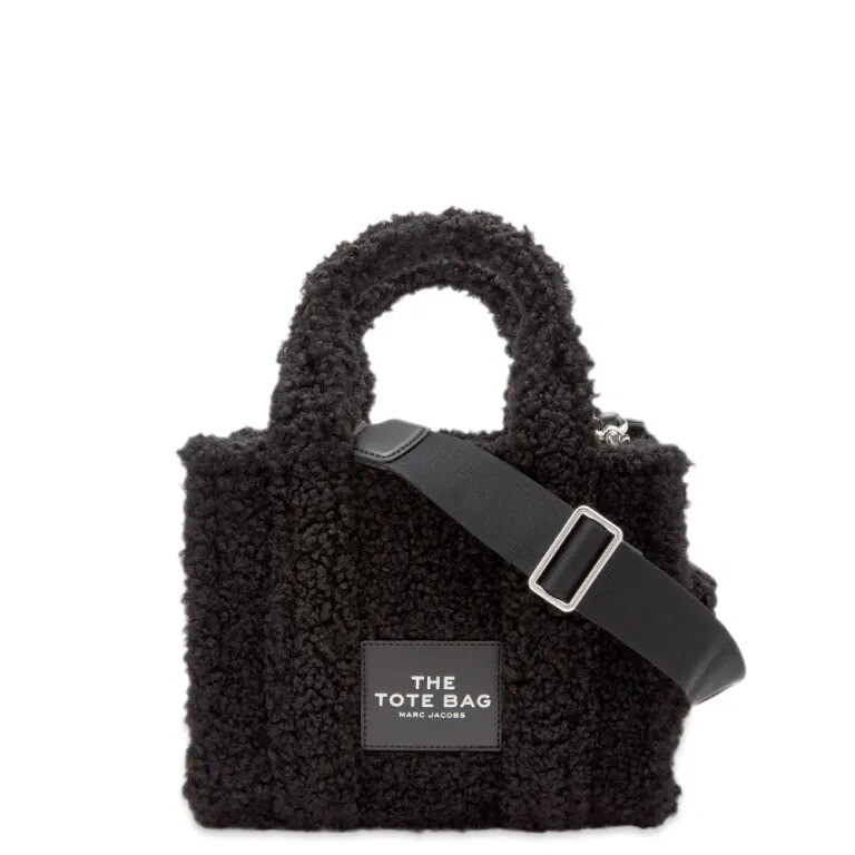 

Сумка-тоут мини Marc Jacobs The Teddy, черный