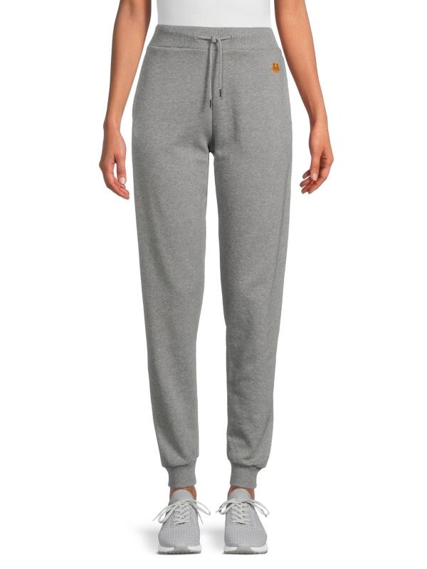 

Однотонные джоггеры с кулиской KENZO Dove grey