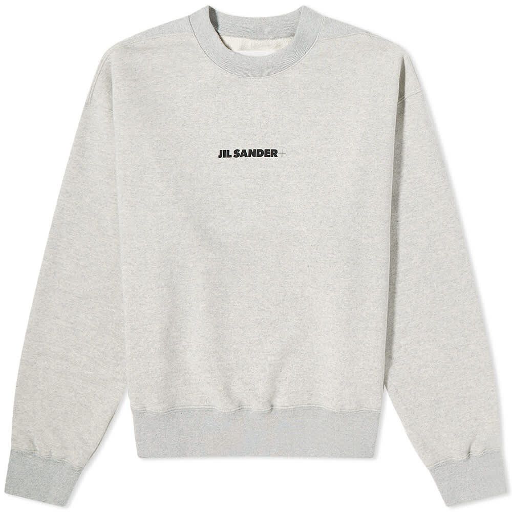 

Толстовка Jil Sander Logo Crew Sweat, Серый
