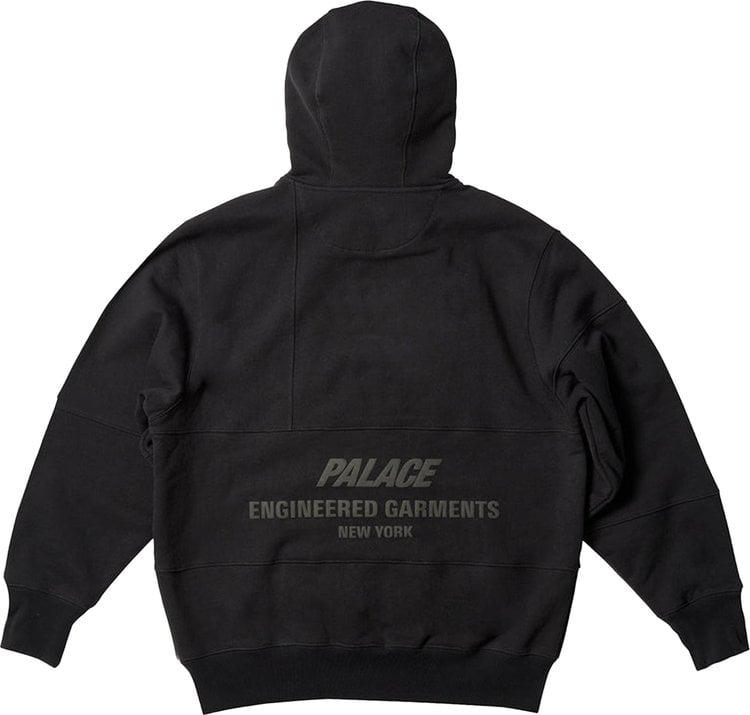 Толстовка Palace x Engineered Garments Heavy Patchwork Zip Hood