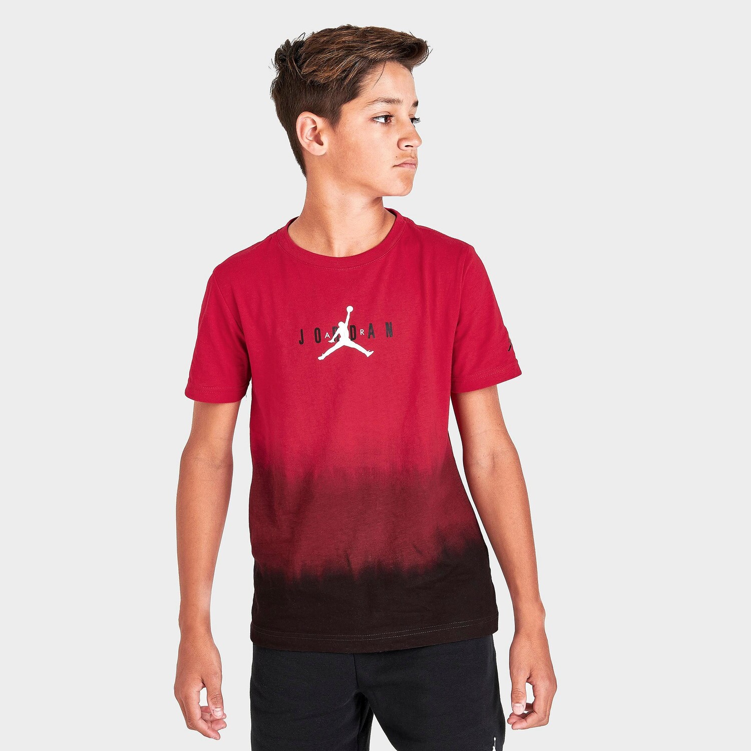 

Футболка Jordan Jumpman Dip Dye для мальчиков, красный