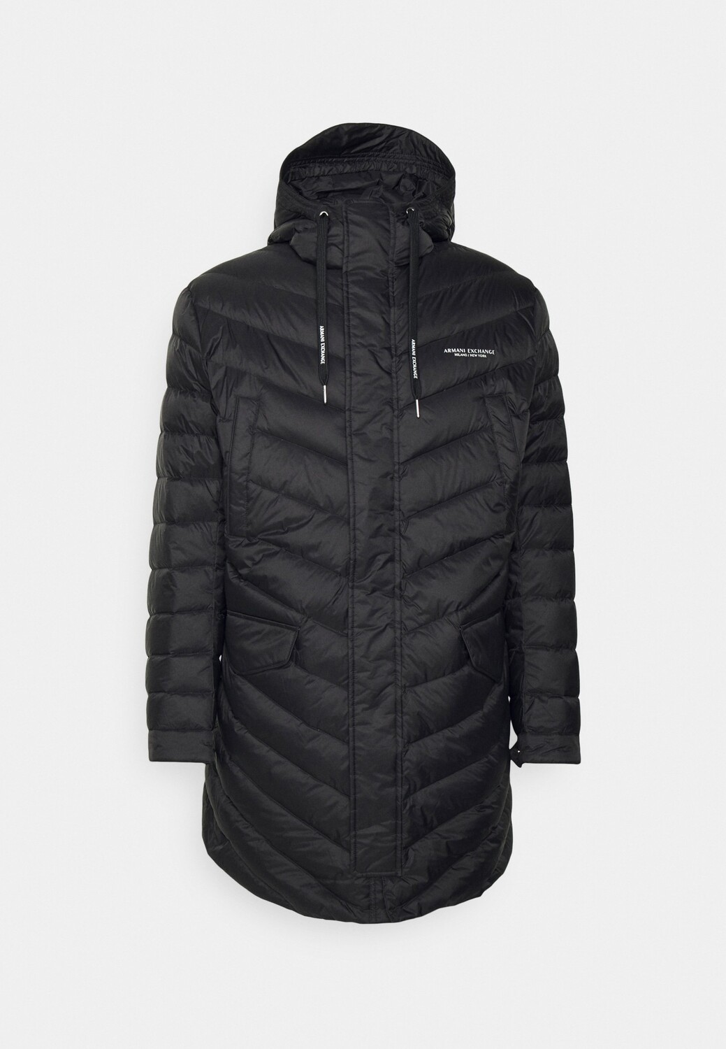

Пуховик Armani Exchange, черный