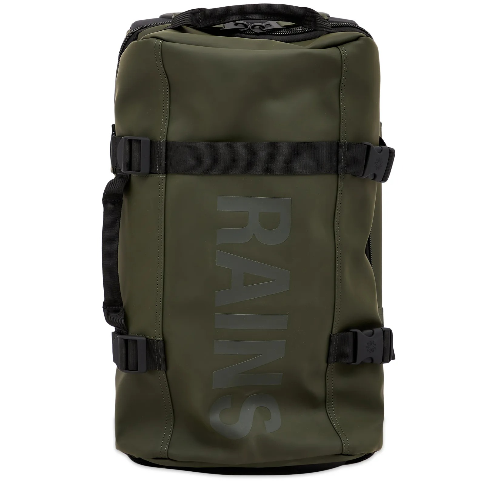 Спортивная сумка RAINS Texel Cabin, хаки/темно-зеленый/черный