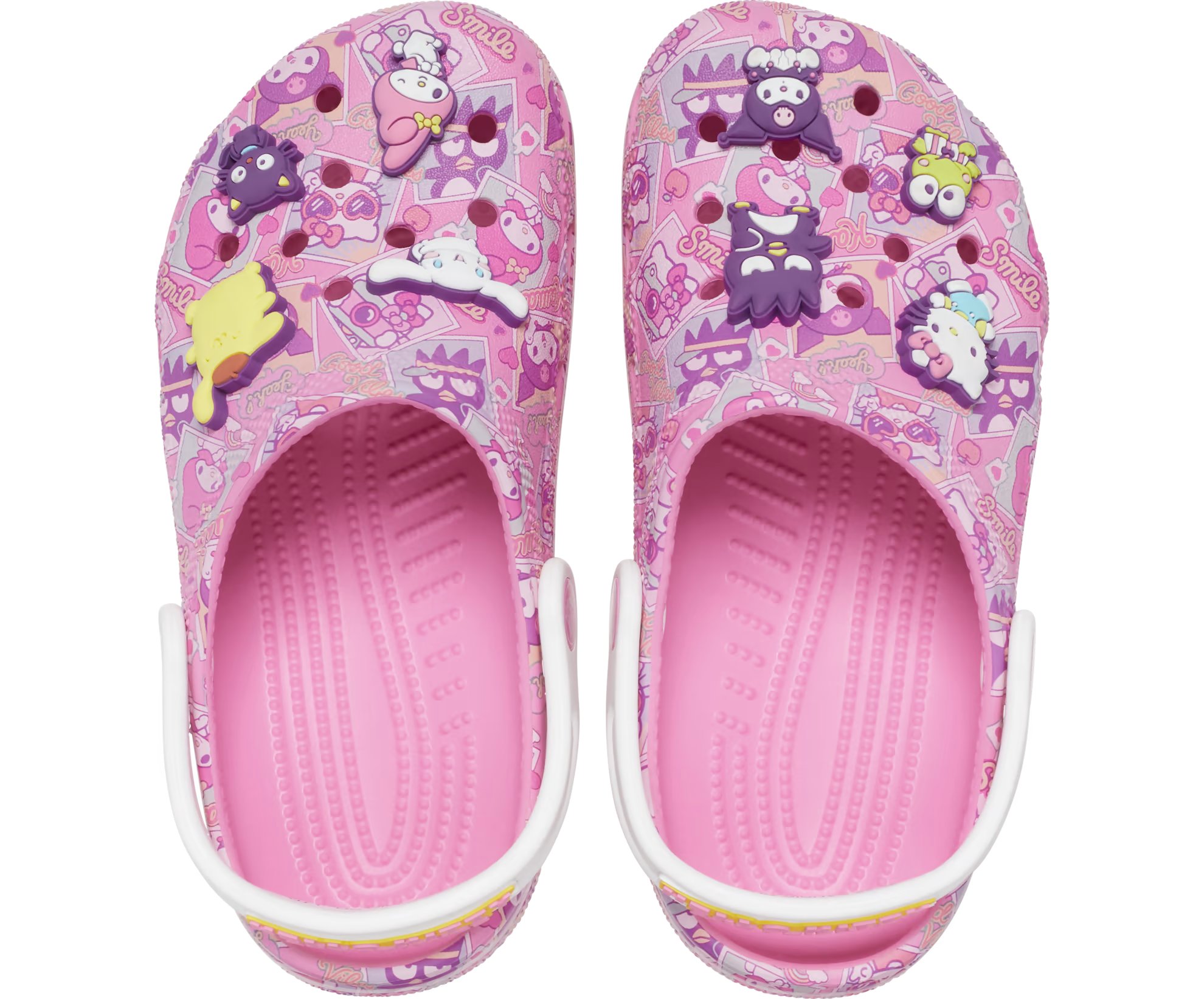 цена Сабо Crocs Classic x Hello Kitty and Friends, розовый