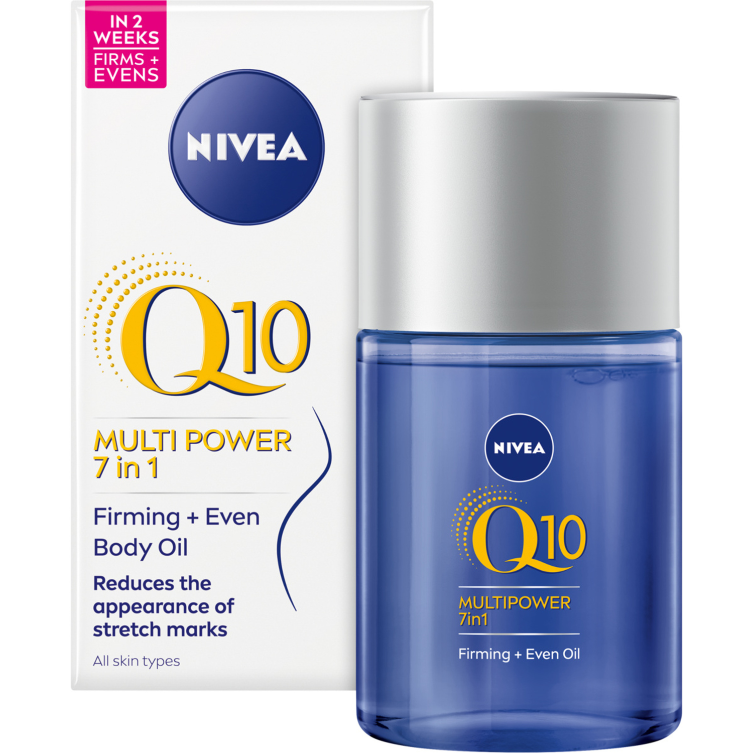 Nivea Q10 укрепляющее масло для тела, 100 мл - фото