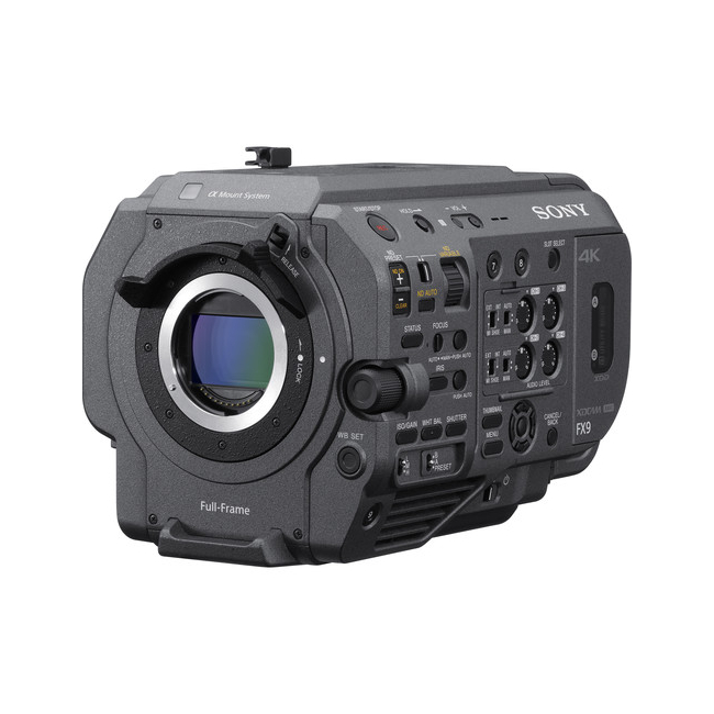 Видеокамера Sony PXW-FX9 XDCAM 6K Full-Frame Camera System, без объектива, черный цена и фото