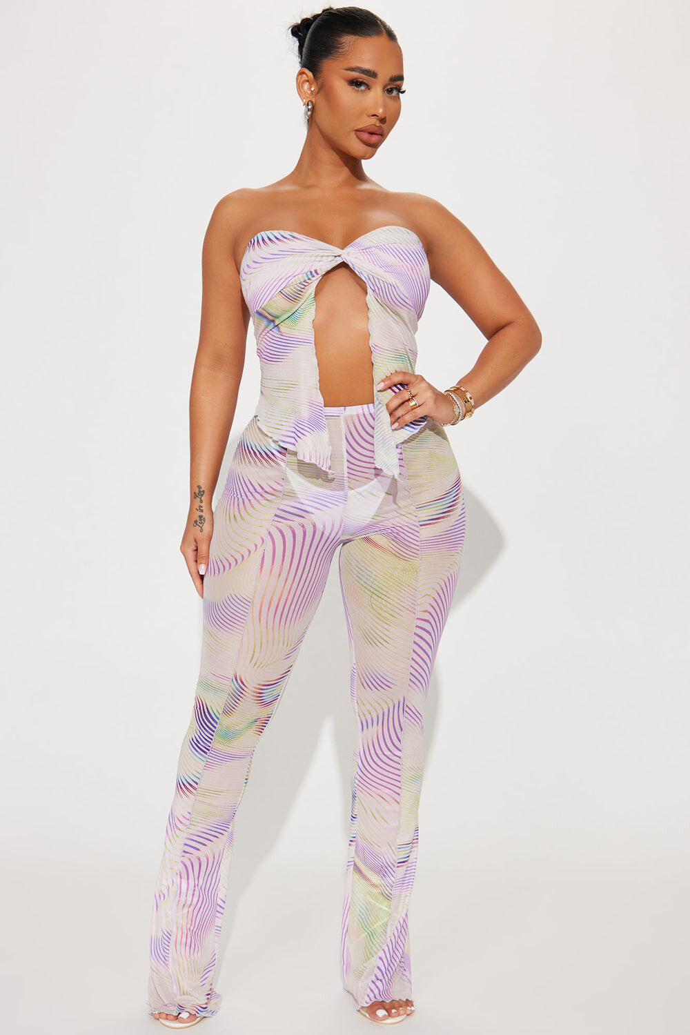 

Брюки Fashion Nova ST65207TP, лавандовый, Фиолетовый