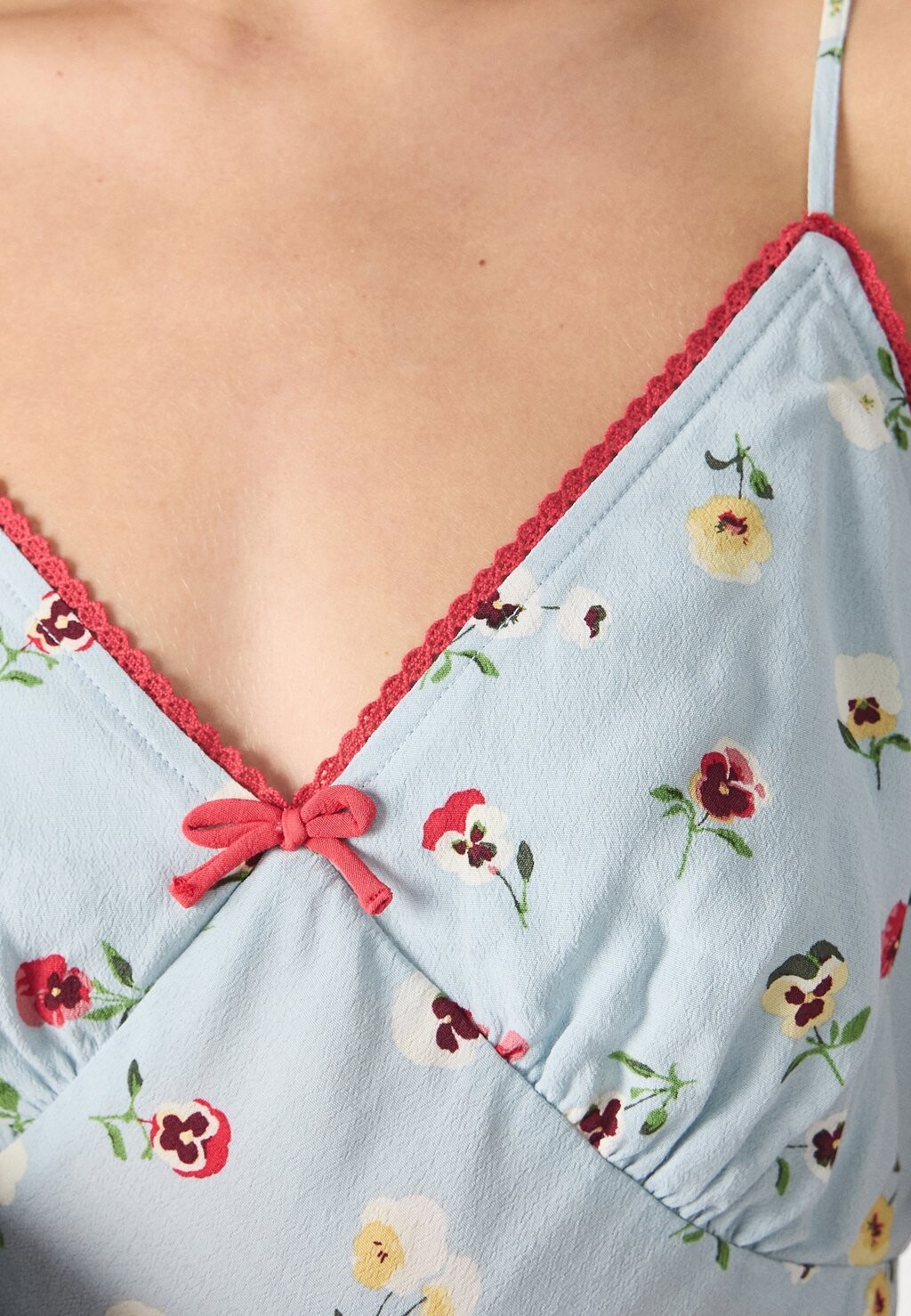 

Топ Gap X Dôen Floral Cami GAP, дублинский синий