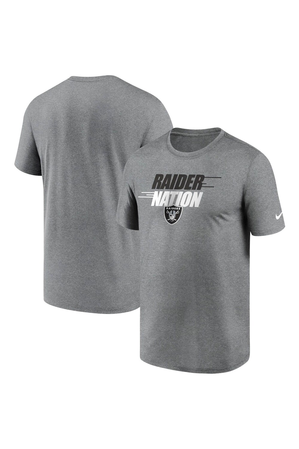 

Футболка Nike Fanatics Las Vegas Raiders Local Legend Motion Nike, серый