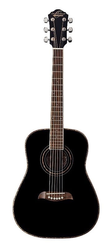 

Акустическая гитара Oscar Schmidt OGHSB 1/2 Size Dreadnought Acoustic Guitar Black