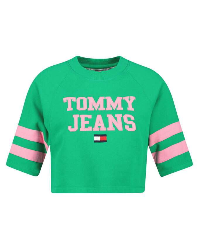 

Толстовка с короткими рукавами Tommy Jeans, зеленый