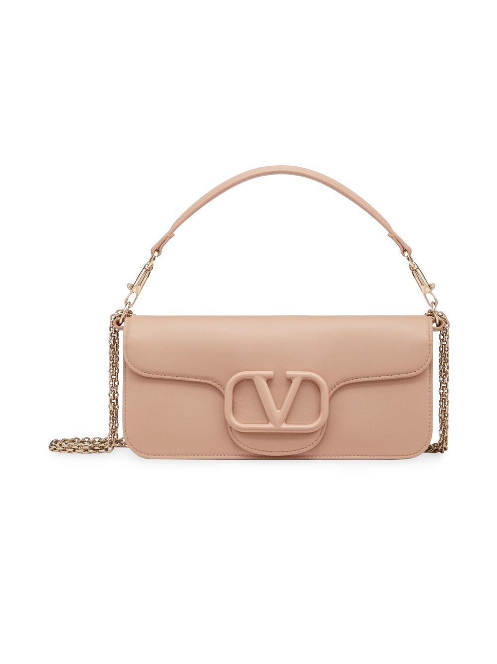 

Сумка Locò из телячьей кожи Valentino Garavani, роза