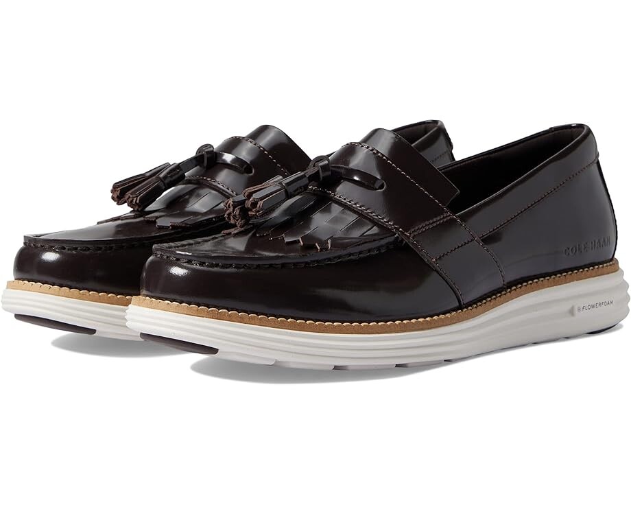 

Лоферы Cole Haan Original Grand Kiltie Loafer, цвет Chestunut/Optic White