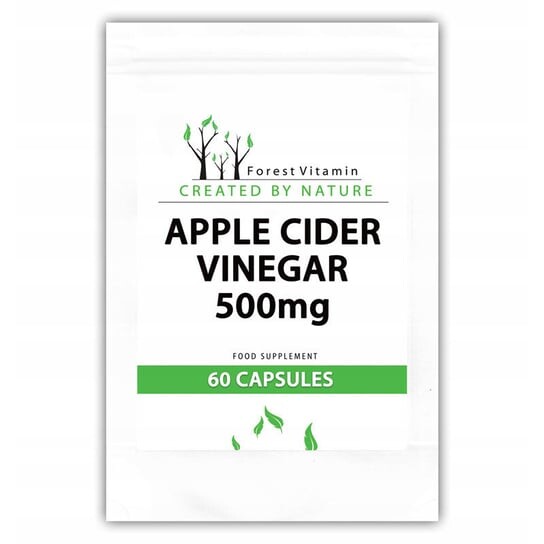 

Forest Vitamin, яблочный уксус, 500 мг, 60 капсул