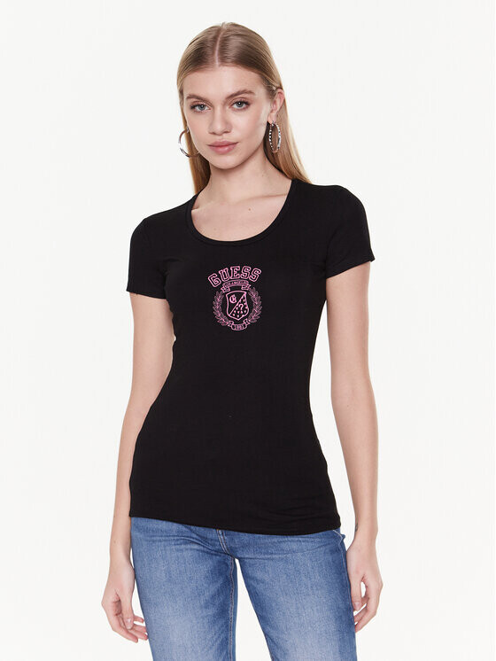 

Футболка стандартного кроя Guess, черный